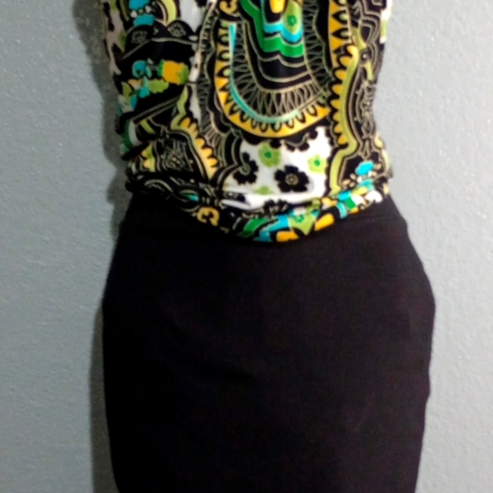 Women's Low Waist Pencil Skirt (black) size S - brand new w/out tags